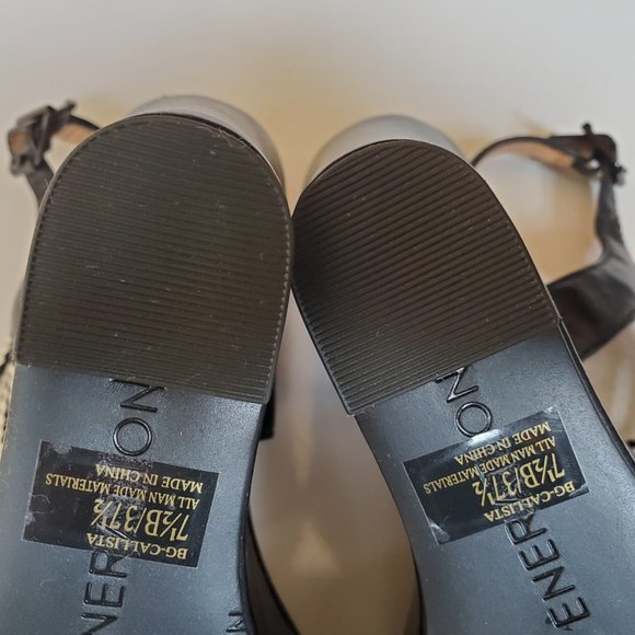 BCBGeneration BG-Callista wedge heels black white - Picture 8 of 10